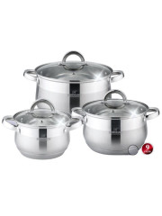 Набор кастрюль из 6 предметов Bohmann BH - 1697-06