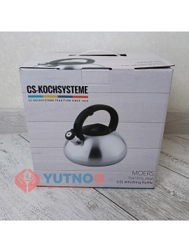 Чайник металлический 3 л.  CS-Kochsysteme 096588-7