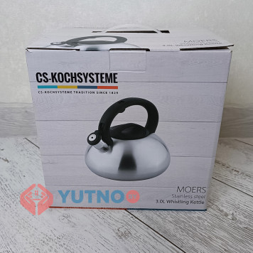 Чайник металлический 3 л.  CS-Kochsysteme 096588-7
