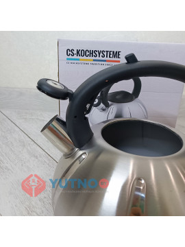 Чайник металлический 3 л.  CS-Kochsysteme 096601-3