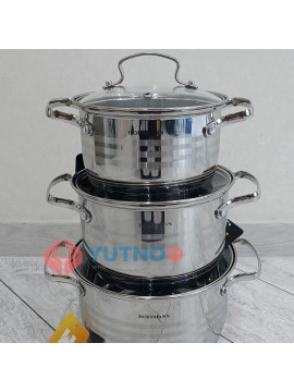 Набор кастрюль из 6 предметов Hoffmann HM-5106-8