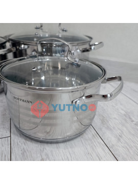 Набор кастрюль из 6 предметов Hoffmann HM-5110-3