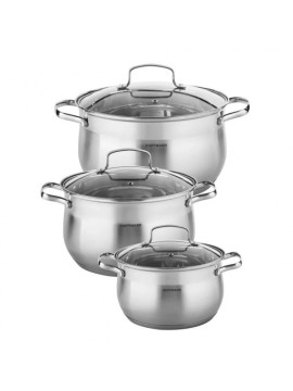 Набор кастрюль из 6 предметов Hoffmann HM-5225