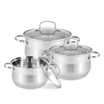 Набор кастрюль из 6 предметов Maestro MR-3512-6L