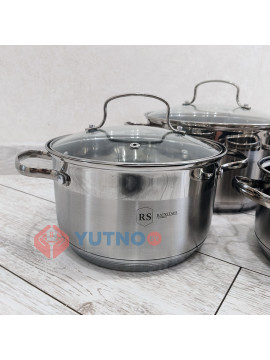 Набор кастрюль из 8 предметов Rainstahl RS-1855-08-3