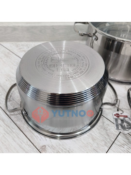 Набор кастрюль из 8 предметов Rainstahl RS-1855-08-5